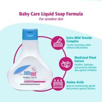 Sữa rửa mặt dạng lỏng Sebamed Baby Care 200ml dành cho da nhạy cảm