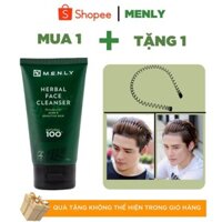 Sữa rửa mặt đánh bay mụn cho nam Menly tuýp 100ml