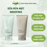 Sữa rửa mặt dành cho da mụn Innisfree - Mẫu Mới 150g