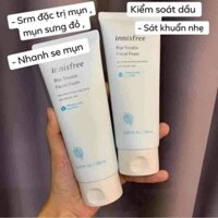 Sữa rửa mặt dành cho da mụn innisfree Bija Trouble Facial Foam 150ml