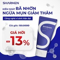 Sữa rửa mặt dành cho nam giới Sharmen - sạch dầu nhờn, mát lạnh, giảm mụn thâm, mùi hương nam tính