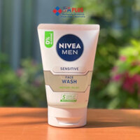 Sữa Rửa Mặt dành cho Nam Nivea Men Sensitive Face Wash Instant Relief 100ml