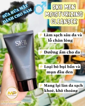Sữa Rửa Mặt Dành Cho Nam SK-II Men Moisturizing Cleanser