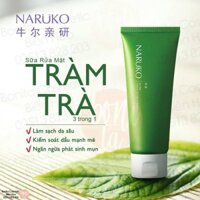 sửa rửa mặt Đất sét Tràm trà Naruko 120g