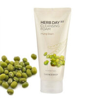 Sữa Rửa Mặt Đậu Xanh The Face Shop Herb Day 365 Cleansing Foam Mung Beans 170ml