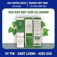 Sữa Rửa Mặt Diếp Cá IGREEN SỈ 3 LỌ Hỗ Trợ Giảm Mụn Dạng Gel - Sữa Rửa Mặt Thiên Nhiên Không Kích Ứng Tặng Quà