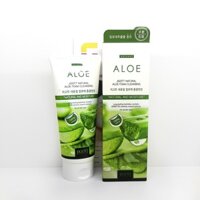 Sữa Rửa Mặt Dịu Da Cấp Ẩm Chiết Xuất Nha Đam JIGOTT Natural Aloe Foam Cleansing Foam 180ml