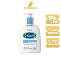 Sữa rửa mặt dịu nhẹ Cetaphil 473ml mẫu dành cho da dầu và da nhạy cảm chính hãng