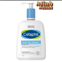 Sữa rữa mặt dịu nhẹ Cetaphil 500ml gel rửa mặt dành cho da dầu và da nhạy cảm