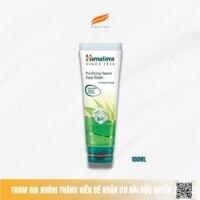 Sữa rửa mặt dịu nhẹ giúp giảm mụn chiết xuất từ lá neem Himalaya Purifying Neem Face Wash 100ml