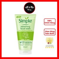 Sữa Rửa Mặt Dịu Nhẹ Simple Kind To Skin Refreshing Facial Wash Gel 150ml