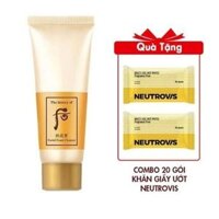Sữa Rửa Mặt Dịu Nhẹ The History Of Whoo Gongjinhyang Facial Cleansing Foam 40ml Tặng Combo 20 Gói Khăn Giấy Ướt Đa Dụng Không Mùi An Toàn Neutrovis - (Gói 10tờ)