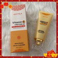 SỮA RỬA MẶT DORA  LÀM SẠCH SÂU ,GIẢM NÁM MỤN ,TẨY DA CHẾT VITAMIN C PEPTIDE 120ML