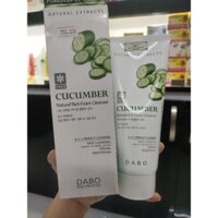 Sữa Rửa Mặt dưa Leo DABO Hàn Quốc Dưỡng Da Cao Cấp 3 in 1 (180ml) Sữa Rửa Mặt Chính Hãng