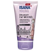Sữa rửa mặt Đức ISANA Young dành cho mọi loại da giữa ẩm, làm sạch bụi bẩn, lớp make up