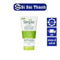 Sữa rửa mặt dưỡng ẩm cho da khô nhạy cảm Simple Moisturising Facial Wash 150ml