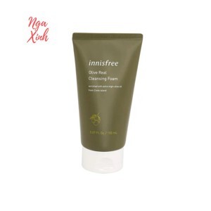 Sữa rửa mặt dưỡng ẩm chuyên sâu Olive Real Cleansing Foam Innisfree 150ml