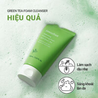 SỮA RỬA MẶT DƯỠNG ẨM DA INNISFREE GREEN TEA HYDRATING AMINO ACID CLEASING FOAM