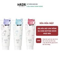 Sữa rửa mặt dưỡng ẩm Kose Softymo 190g (Mẫu mới)