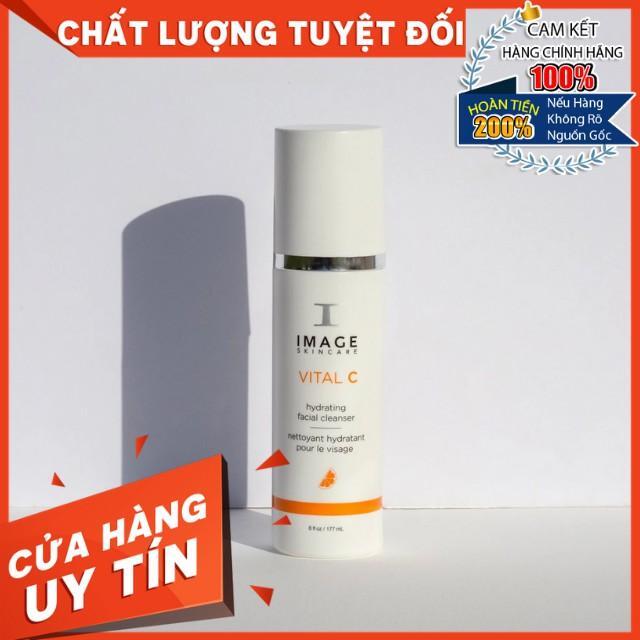 Sữa rửa mặt dưỡng ẩm phục hồi da Image Skincare Vital C Hydrating Facial Cleanser