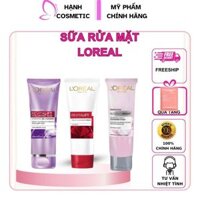 Sữa Rửa Mặt Dưỡng Ẩm Sáng Da L'Oreal (100ml/tuýp)