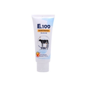 Sữa rửa mặt chiết xuất sữa bò E100 Facial Cleanser 50ml
