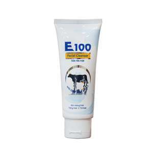Sữa rửa mặt chiết xuất sữa bò E100 Facial Cleanser 50ml