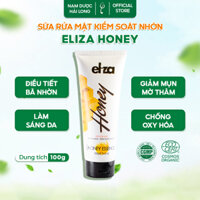 Sữa rửa mặt Eliza Honey chiết xuất mật ong kiểm soát nhờn se khít lỗ chân lông Bạch Liên 100gr