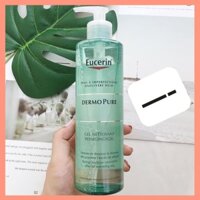 Sữa Rửa Mặt Eucerin Dermo Pure Gel Nettoyant 400ml