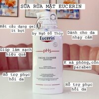 Sữa Rửa Mặt Eucerin Facial Cleanser PH5 Sensitive Skin Cho Da Nhạy Cảm 400ml