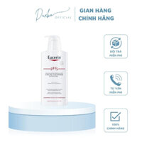 Sữa Rửa Mặt Eucerin Facial Cleanser pH5 Sensitive Skin Cho Da Nhạy Cảm, Da Yếu Không Cồn, Không Parapen 400ml - DUXBO