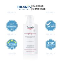 Sữa Rửa Mặt Eucerin pH5 Cho Da Nhạy Cảm Facial Cleanser - Eucerin PH5 Facial Cleanser Sensitive Skin 400ml