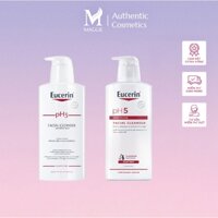 Sữa rửa mặt Eucerin ph5 Facial Cleanser Sensitive skin 400ml  (MẪU MỚI)