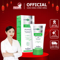 Sữa rửa mặt Farmona Dermacos Anti Acne Gel kháng khuẩn, giảm mụn kiểm soát nhờn 150ml