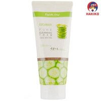 Sữa Rửa Mặt Farmstay Dưa Leo Hàn Quốc 180Ml 오이 클렌징 폼