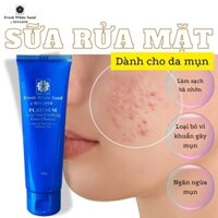 Sữa rửa mặt Fresh White Sand By Tenamyd Acne Care chăm sóc giảm nhờn dành cho da mụn 120g