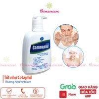 Sữa rửa mặt Gammaphil cho da nhạy cảm, da dầu chai 500ml – srm trung tính dịu nhẹ, không xà phòng ngừa mụn