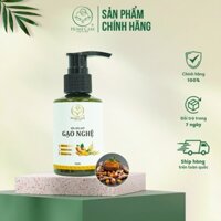 Sữa Rửa Mặt Gạo Nghệ 150ml - 100% Chiết Xuất Nghệ Trắng, Vitamin E, Hỗ trợ làm sạch Với Ph5,5