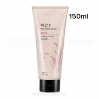 Sữa rửa mặt gạo The Face Shop 150ml Hàn Quốc, sữa rửa mặt sáng da