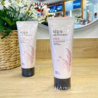 Sữa Rửa Mặt Gạo THEFACESHOP - Rice Water Bright Foaming Cleanser 150ml (Không Hạt)