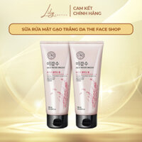 Sữa Rửa Mặt Gạo Trắng Da THE FACE SHOP Rice Water Bright Facial Foaming Cleanser (150ml)