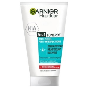 Sữa rửa mặt Garnier Hautklar Tonerde 3 in 1 - 150ml