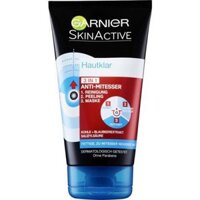 Sữa rửa mặt Garnier SkinActive 3 in 1 ngăn ngừa mụn đầu đen