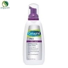 Sữa rửa mặt giảm dầu, ngăn ngừa mụn Cetaphil Dermacontrol Oil Control Foam Wash 235ml