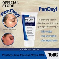 Sữa rửa mặt giảm mụn Panoxyl Creamy Acne Wash 4% Foaming Acne 10% Benzoyl Peroxide 156g