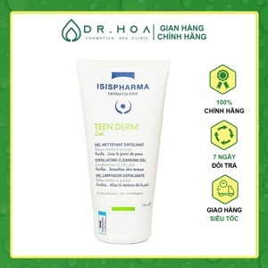 Sữa rửa mặt giảm nhờn và ngăn ngừa mụn Isis Pharma Teen Derm Gel 150ml