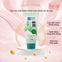 Sữa Rửa Mặt Hada Labo Tuýp Xanh - Da Dầu