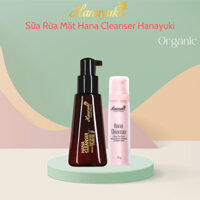 Sữa Rửa Mặt Hana Cleanser Cấp Ẩm Dịu Nhẹ Giúp Da Sạch Thoáng Hanayuki Chính Hãng