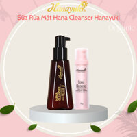 Sữa Rửa Mặt Hana Cleanser Hanayuki Chính Hãng Srm Dịu Nhẹ Cho Da Nhạy Cảm 76g & 120g