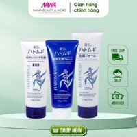 Sữa rửa mặt HATOMUGI ý dĩ ngừa mụn, làm sáng da 130g chính hãng - Nana Shop